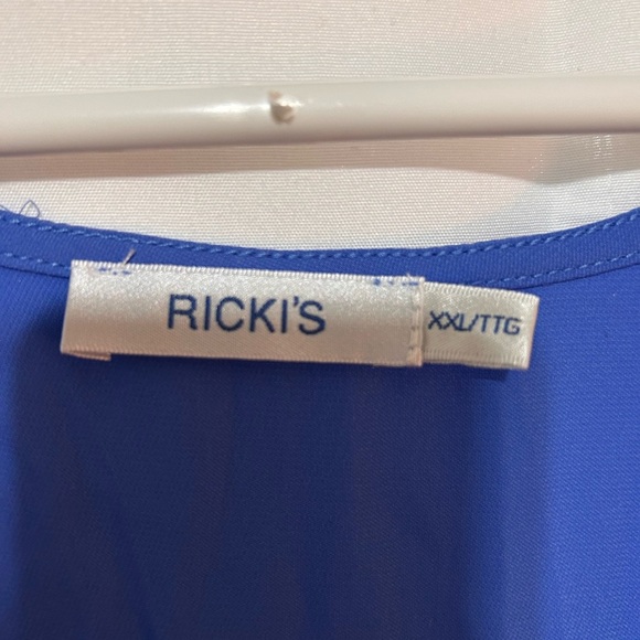 Ricki's xxl vibrant - Blue Tank Top - new or newish- can be dressed up or down - Picture 9 of 10